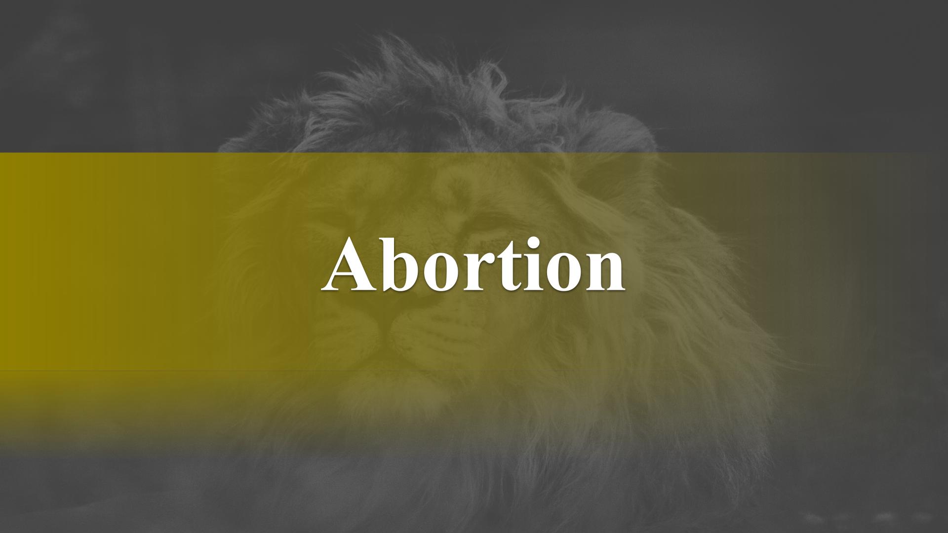 Abortion – God Honest Truth Live Stream 04/22/2022