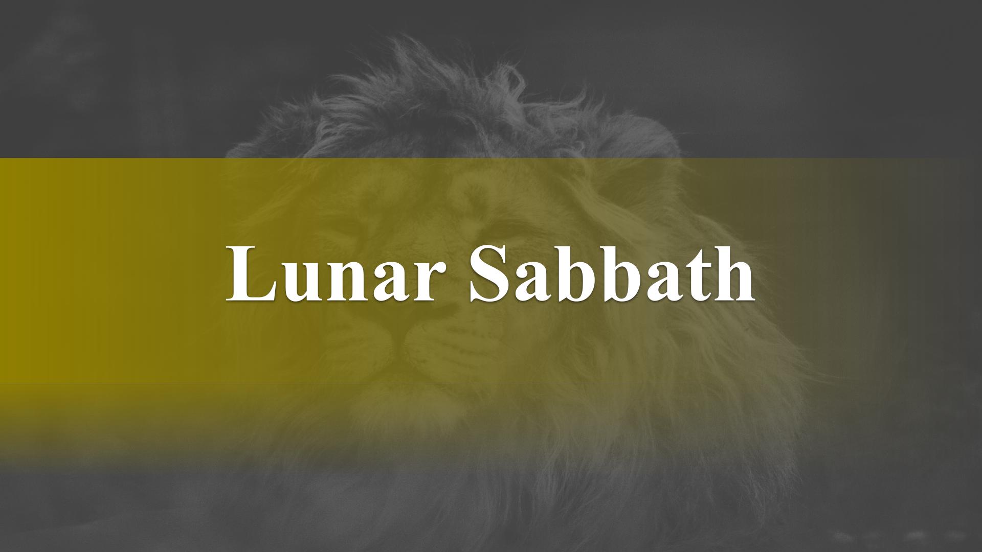 Lunar Sabbath – God Honest Truth Live Stream 07/29/2022