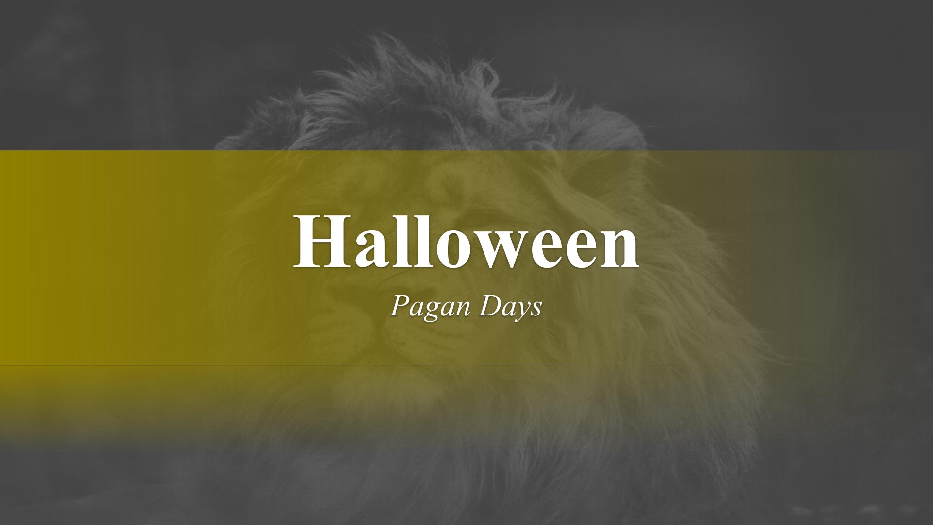Halloween – Pagan Days – God Honest Truth Live Stream 10/21/2022